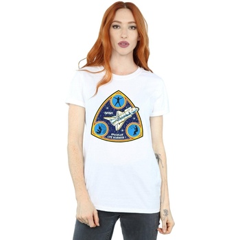 Vêtements Femme T-shirts manches longues Nasa Classic Spacelab Life Science Blanc