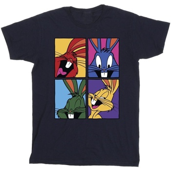 Vêtements Garçon T-shirts manches courtes Dessins Animés Bugs Pop Art Bleu