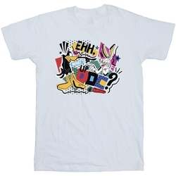 Vêtements Garçon T-shirts manches courtes Dessins Animés What's Up Doc Pop Art Blanc