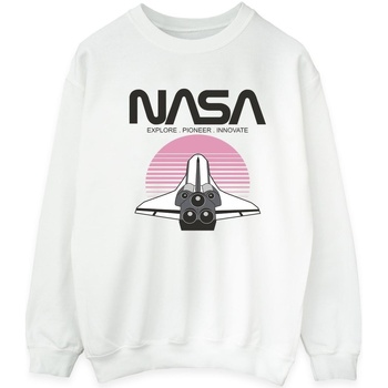 Vêtements Homme Sweats Nasa Space Shuttle Sunset Blanc