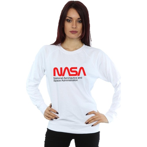 Vêtements Femme Sweats Nasa Aeronautics And Space Blanc
