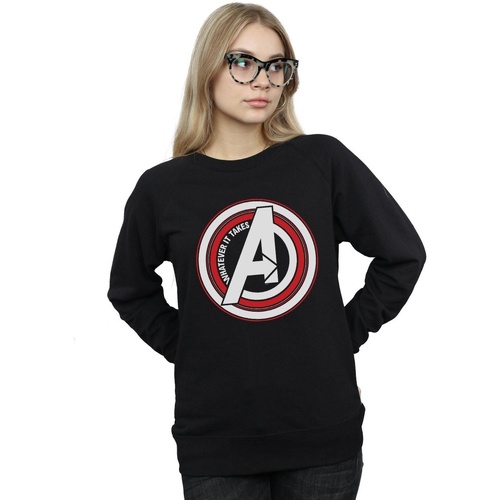 Vêtements Femme Sweats Marvel Avengers Endgame Whatever It Takes Symbol Noir