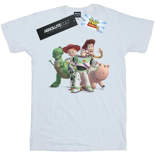 Vêtements Homme T-shirts manches longues Disney Toy Story 4 Group Blanc