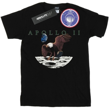 Vêtements Homme T-shirts manches longues Nasa Apollo 11 Vintage Noir