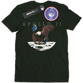 Vêtements Homme T-shirts manches longues Nasa Apollo 11 Vintage Vert