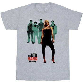 Vêtements Homme T-shirts manches longues The Big Bang Theory Penny Standing Gris