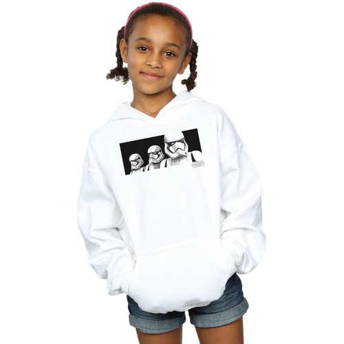 Vêtements Fille Sweats Star Wars: The Rise Of Skywalker Troopers Band Blanc