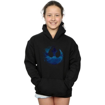 Vêtements Fille Sweats Star Wars: The Rise Of Skywalker Star Wars The Rise Of Skywalker Resistance Symbol Wave Noir