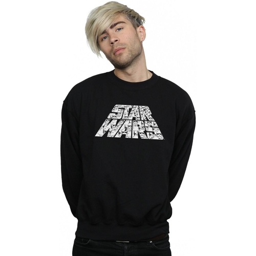 Vêtements Homme Sweats Star Wars: The Rise Of Skywalker Star Wars The Rise Of Skywalker Trooper Filled Logo Noir