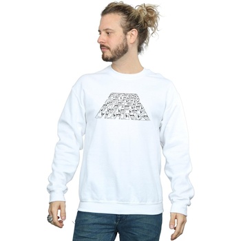Vêtements Homme Sweats Star Wars: The Rise Of Skywalker Star Wars The Rise Of Skywalker Trooper Filled Logo Blanc