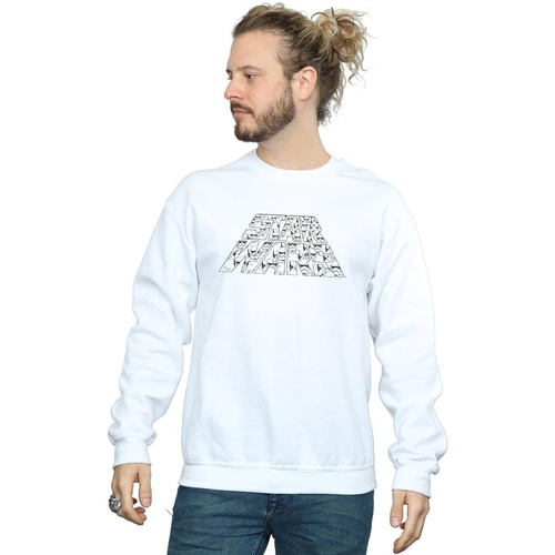 Vêtements Homme Sweats Star Wars: The Rise Of Skywalker Autres types de lingerie Skywalker Trooper Filled Logo Blanc