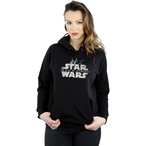 Vêtements Femme Sweats Star Wars: The Rise Of Skywalker Star Wars The Rise Of Skywalker Rey And Kylo Battle Noir
