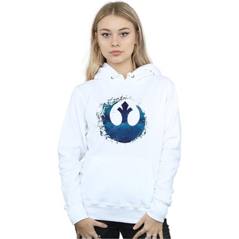 Vêtements Femme Sweats Star Wars: The Rise Of Skywalker Resistance Symbol Wave Blanc