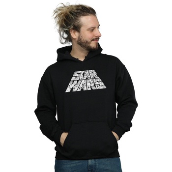 Vêtements Homme Sweats Star Wars: The Rise Of Skywalker Trooper Filled Logo Noir