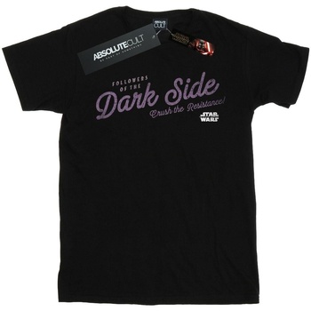 Vêtements Fille T-shirts manches longues Star Wars: The Rise Of Skywalker Dark Side Noir