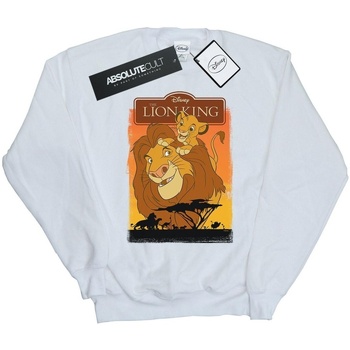 Vêtements Garçon Sweats Disney The Lion King Simba And Mufasa Blanc