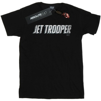 Vêtements Fille T-shirts manches longues Star Wars: The Rise Of Skywalker Jet Trooper Noir