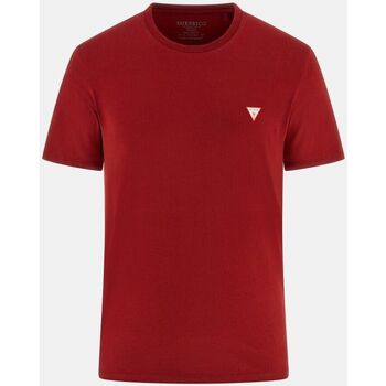Vêtements Homme T-shirts wmns & Polos Guess M2YI36 I3Z14 - CORE TEE-G1BB BORDEAUX Rouge