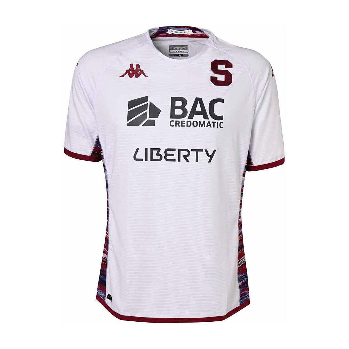 Vêtements Homme T-shirts manches courtes Kappa Maillot Kombat Away Deportivo Saprissa 23/24 Blanc