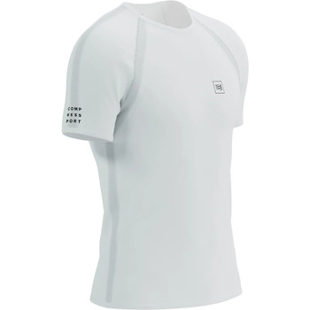Vêtements Homme Chemises manches courtes Compressport Training SS Tshirt M Blanc