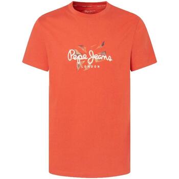 Vêtements Homme T-shirts manches courtes Pepe jeans  Orange