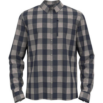 Vêtements Homme Chemises manches longues Odlo Shirt l/s ASCENT 365 Gris