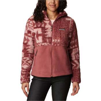 Vêtements Femme Sweats Columbia Winter Pass Sherpa Hooded Full Zip Rouge