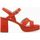 Chaussures Femme Sandales et Nu-pieds Freelance Juliette 50 Rouge