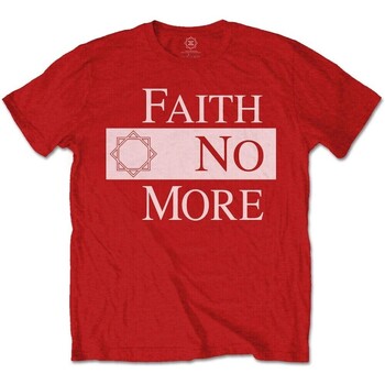 Vêtements T-shirts manches longues Faith No More RO1206 Rouge