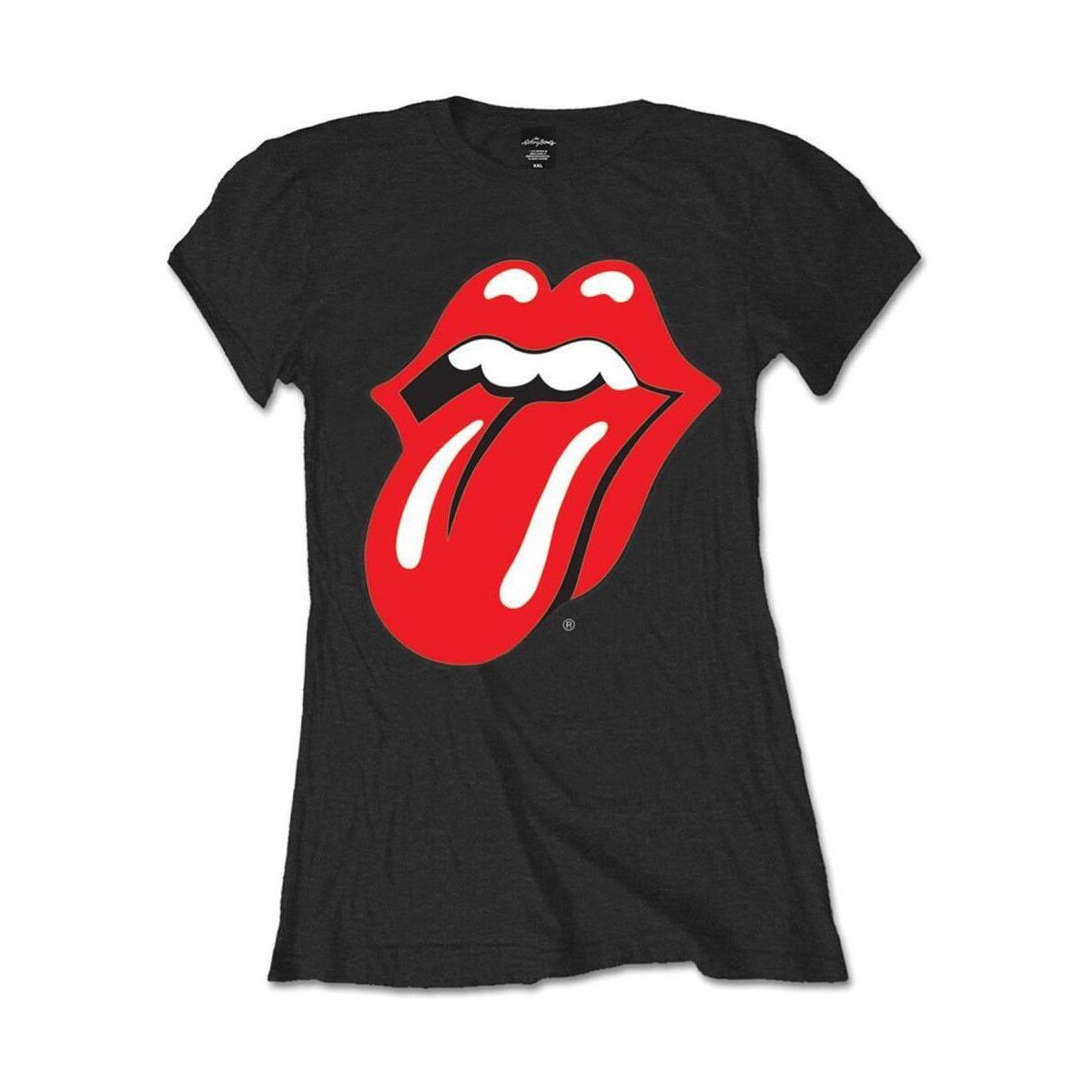 Vêtements Femme T-shirts manches longues The Rolling Stones Classic Noir