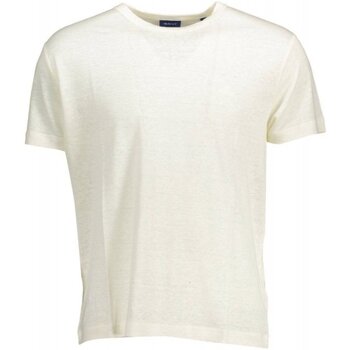 Vêtements Homme T-shirts manches courtes Gant 21012023029 Blanc