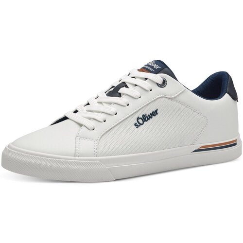 Chaussures Homme Baskets mode S.Oliver  Blanc