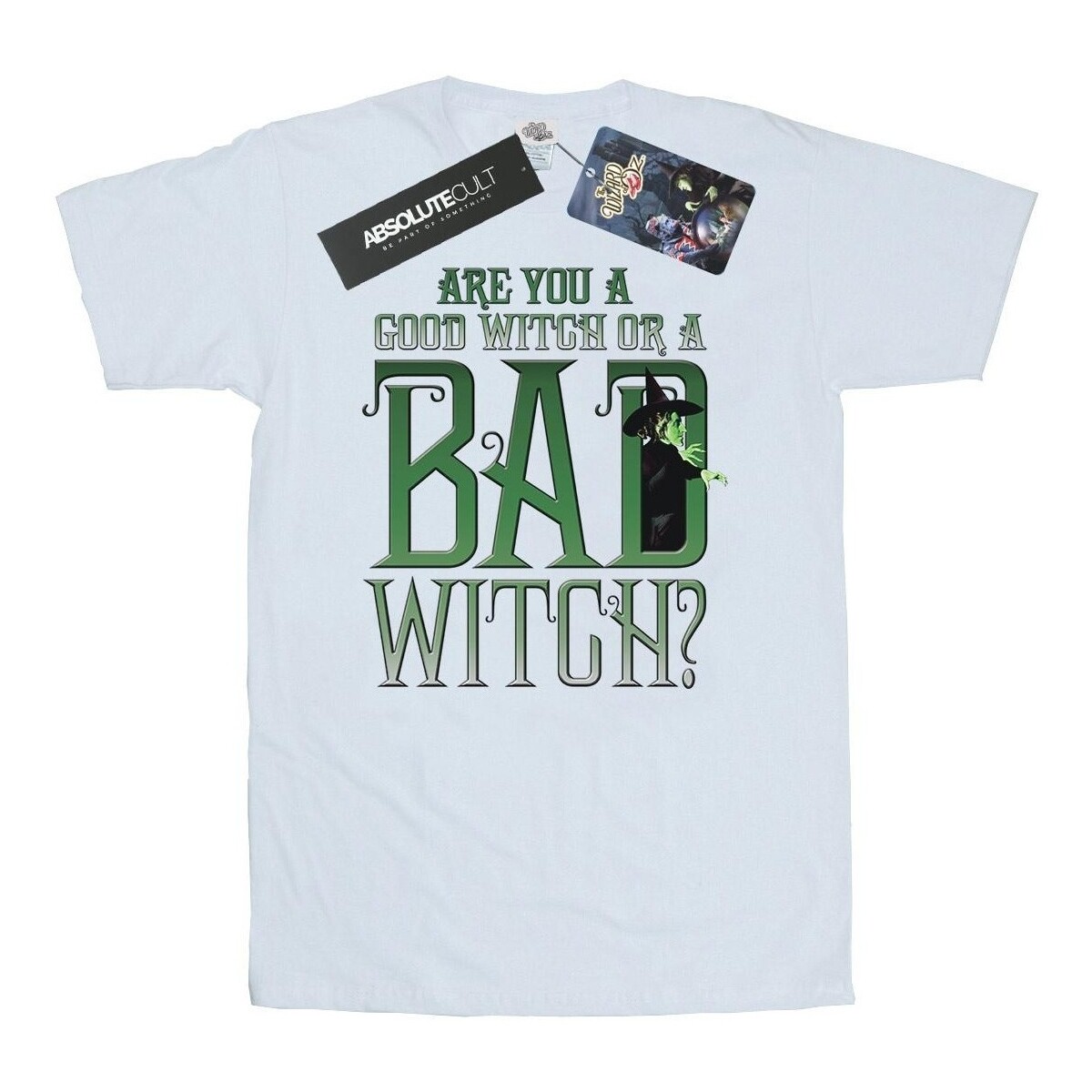 Vêtements Homme T-shirts manches longues The Wizard Of Oz Good Witch Bad Witch Blanc
