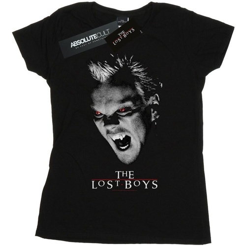 Vêtements Femme T-shirts manches longues The Lost Boys David Snarl Mono Noir