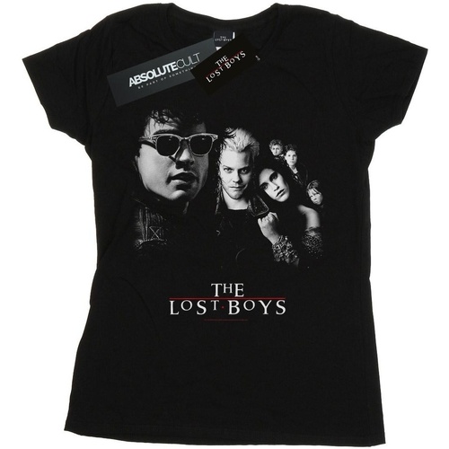 Vêtements Femme T-shirts manches longues The Lost Boys Poster Mono Noir