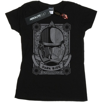 Vêtements Femme T-shirts manches longues Star Wars: The Rise Of Skywalker Trooper Dark Side Noir