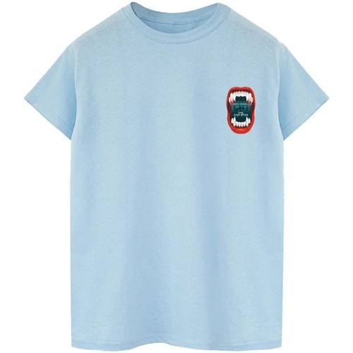 Vêtements Homme T-shirts manches longues The Lost Boys Teeth Pocket Bleu