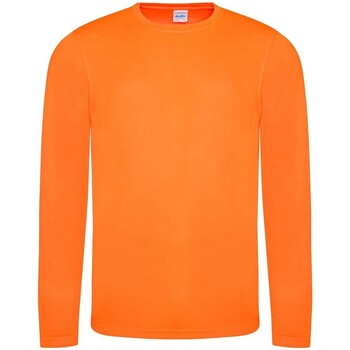 Vêtements Homme T-shirts manches longues Awdis Cool JC002 Orange