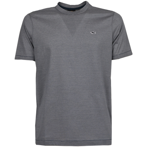 Vêtements Homme T-shirts manches courtes Polo Ralph Lauren big & tall player logo crew neck t-shirt in white 21411000-125 Bleu