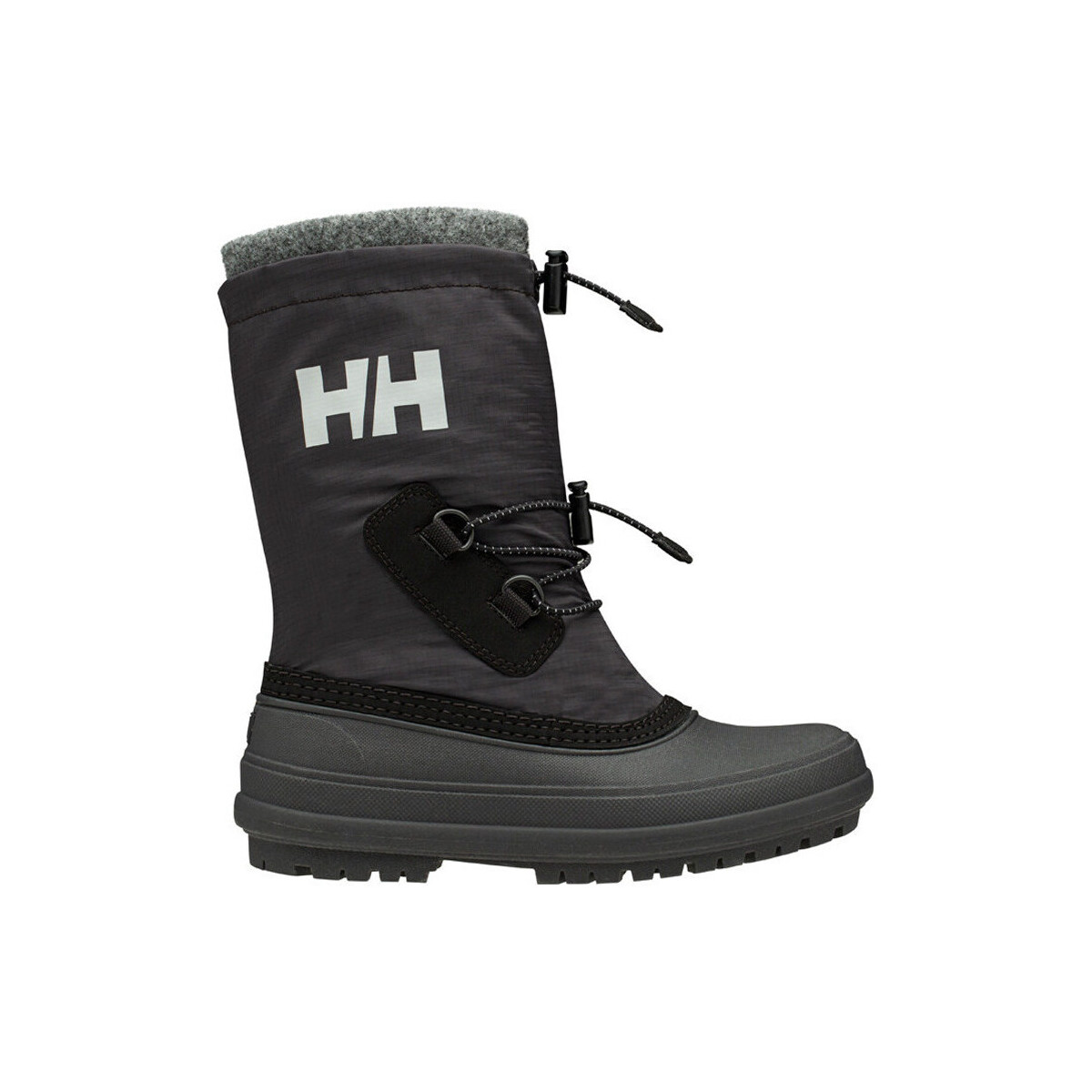 Chaussures Enfant Bottes de neige Helly Hansen JK VARANGER INSULATED Noir