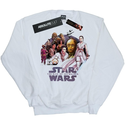 Vêtements Fille Sweats Star Wars: The Rise Of Skywalker Resistance Rendered Group Blanc