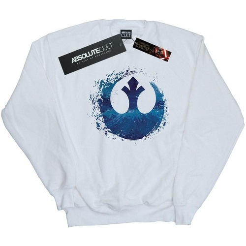 Vêtements Femme Sweats Star Wars: The Rise Of Skywalker Star Wars The Rise Of Skywalker Resistance Symbol Wave Blanc
