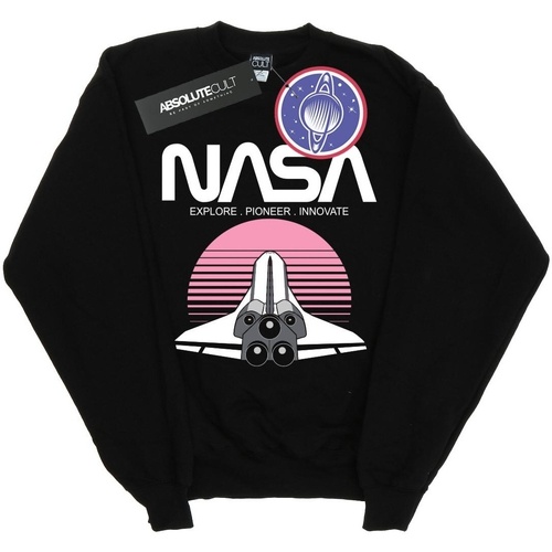 Vêtements Fille Sweats Nasa Space Shuttle Sunset Noir
