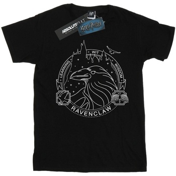 Vêtements Garçon T-shirts manches courtes Harry Potter Ravenclaw Seal Noir