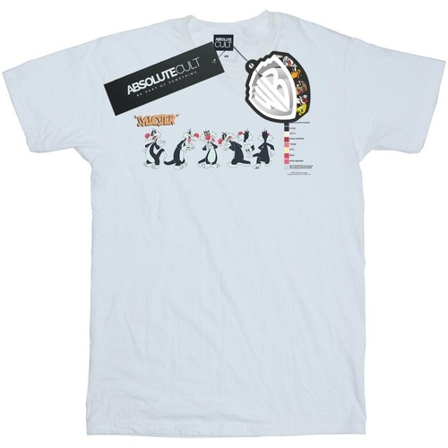 Vêtements Homme T-shirts manches longues Dessins Animés Le mot de passe doit contenir au moins 5 caractères Blanc
