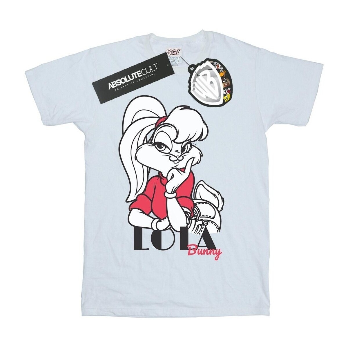 Vêtements Garçon T-shirts manches courtes Dessins Animés Classic Lola Bunny Blanc