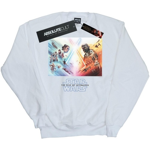 Vêtements Garçon Sweats Star Wars: The Rise Of Skywalker Battle Poster Blanc