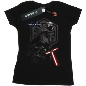 Vêtements Femme T-shirts manches longues Star Wars: The Rise Of Skywalker Kylo Ren Vader Remains Noir
