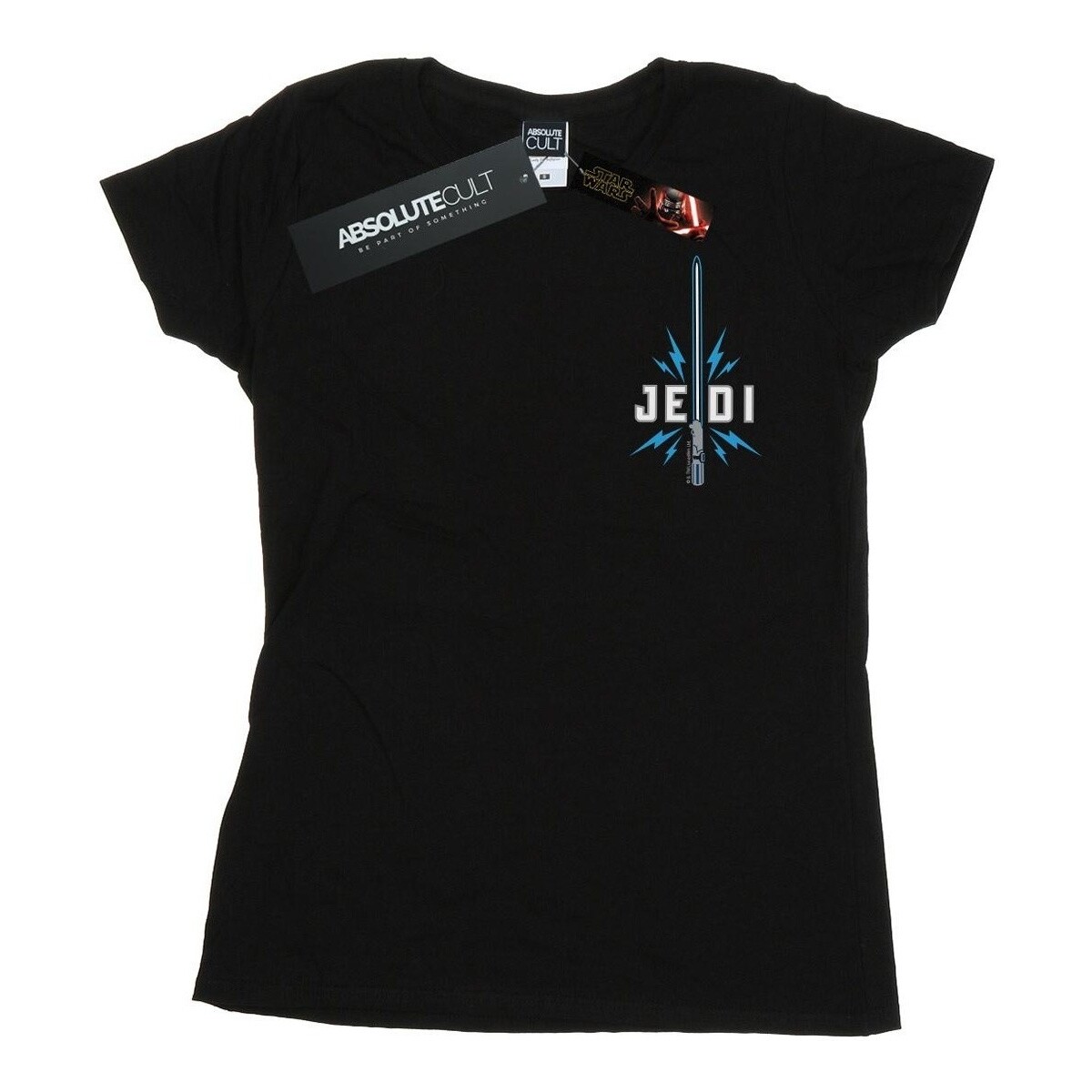 Vêtements Femme T-shirts manches longues Star Wars: The Rise Of Skywalker Jedi Badge Breast Print Noir