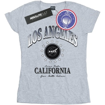 Vêtements Femme T-shirts Basic manches longues Nasa California Science Centre Gris